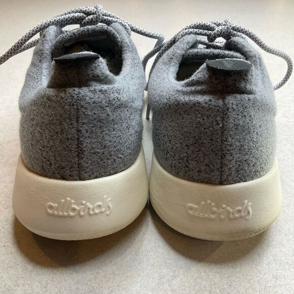 Allbirds Wool Runners 10 Women’s Light Gray - Picture 4 of 7